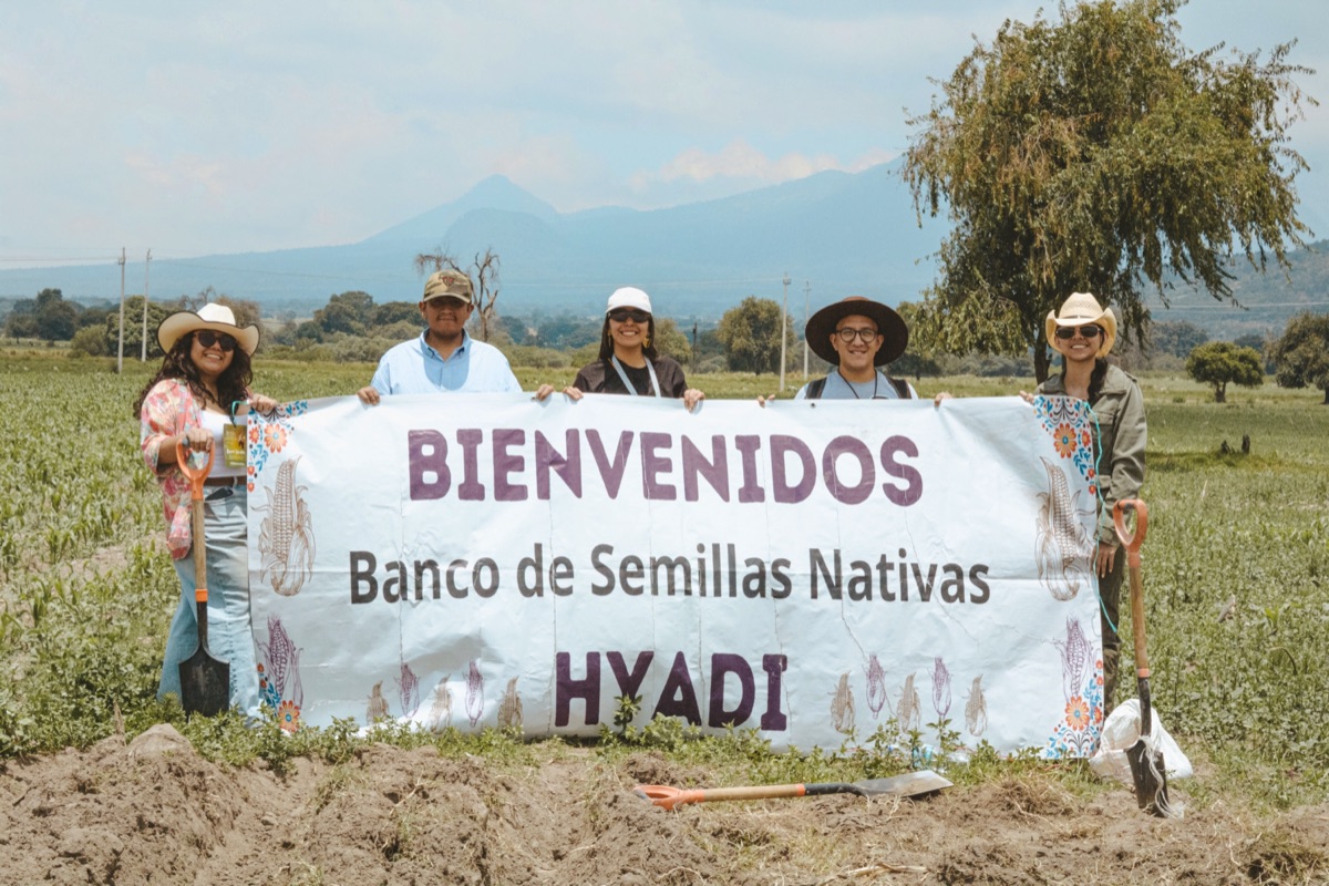 Visita a Hyadi, banco de semillas en Ixtenco, Tlaxcala