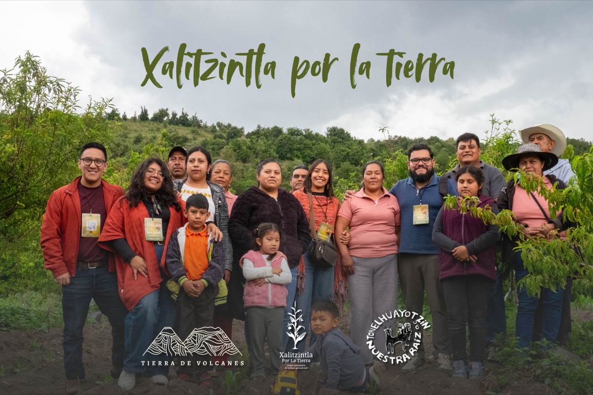 Visita al grupo agrocultural Xalizintla por la Tierra, Puebla